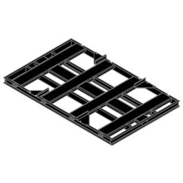 Skid for Ace Roto-Mold 925 Gallon Leg Tank