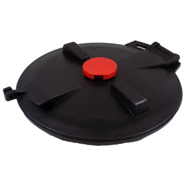 18" Vented Hinged Threaded Tank Manway (Ring Included)