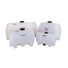 525 Gallon White Heavy Duty Horizontal Leg Tank