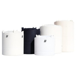500 Gallon Ribbed Heavy Duty Vertical Storage Tank