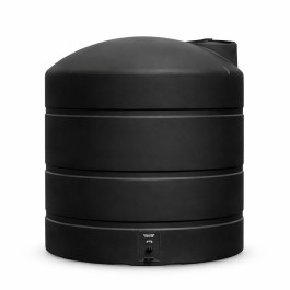 300 Gallon Black Vertical Water Storage Tank