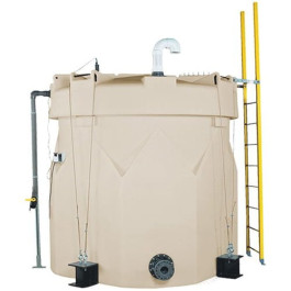 3000 Gallon Sulfuric Acid Captor Double Wall Tank