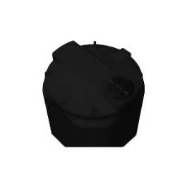 750 Gallon ASTM XLPE Black Double Wall Tank
