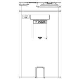 80 Gallon ASTM HDPE Square Double Wall Tank