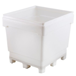 2900 Series Snyder Material Handling Bin with 4-Way Bolted Replaceable Base