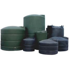 1300 Gallon Sand Vertical Water Storage Tank