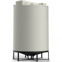 5000 Gallon Cone Bottom Tank with Stand