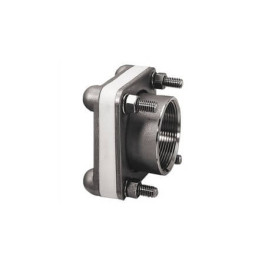 1 1/2" 316 SS Female NPT Bolted Fitting w/ VITON Gasket