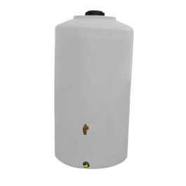 100 Gallon White Residential Emergency Water Tank