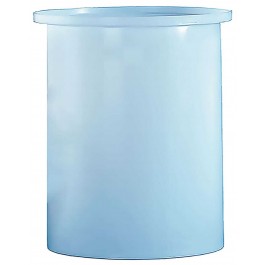 15 Gallon PP Cylindrical Open Top Tank