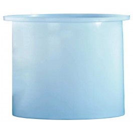 17 Gallon PP Cylindrical Open Top Tank