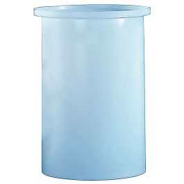 100 Gallon PP Cylindrical Open Top Tank