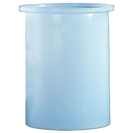 200 Gallon PE Cylindrical Open Top Tank