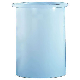 260 Gallon PE Cylindrical Open Top Tank
