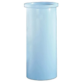 575 Gallon PE Cylindrical Open Top Tank