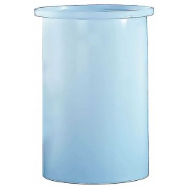 550 Gallon PP Cylindrical Open Top Tank
