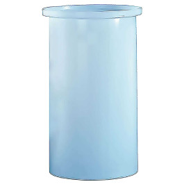 650 Gallon PE Cylindrical Open Top Tank
