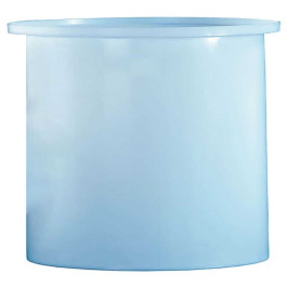 440 Gallon PP Cylindrical Open Top Tank