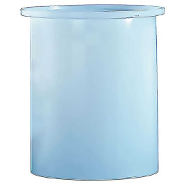 1250 Gallon PE Cylindrical Open Top Tank