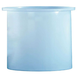 2450 Gallon PE Cylindrical Open Top Tank