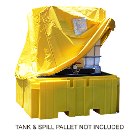 UltraTech IBC Spill Pallet Plus Pullover Cover