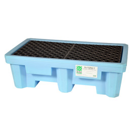 UltraTech 2-Drum Spill Pallet Fluorinated, With Drain