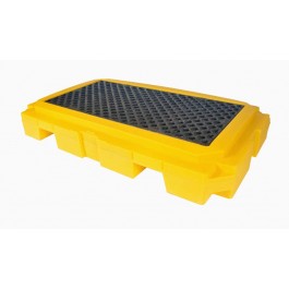 UltraTech 2-Drum Spill Pallet Plus, With Drain