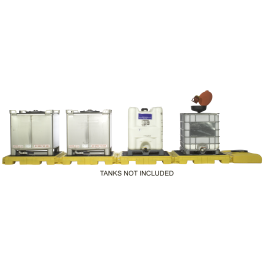 4-Tank UltraTech Modular IBC Spill Pallet