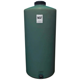 40 Gallon Green Vertical Storage Tank