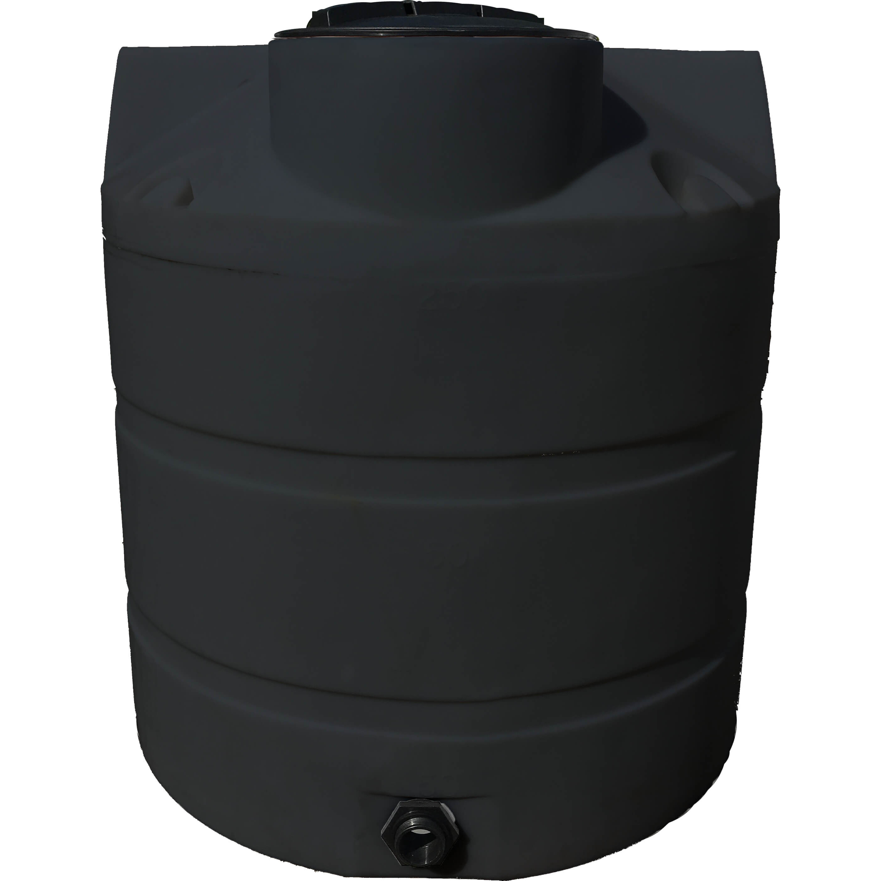 650 Gallon Water Storage Tank Black Dura Cast 900650b