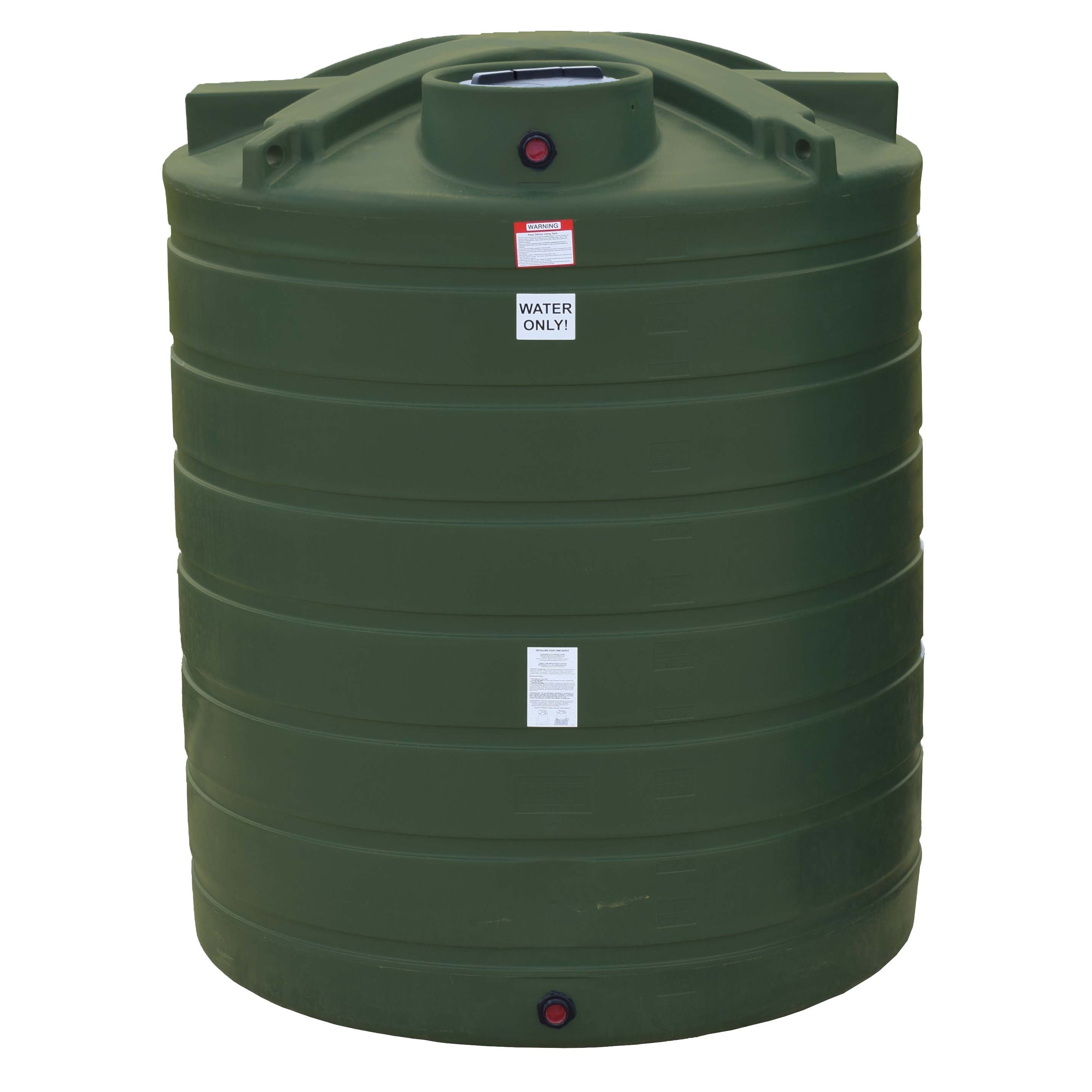 2100 Gallon Vertical Water Storage Tank | Enduraplas TLV02100MG