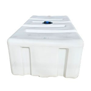 500 Gallon Portable Loaf Tank - White | Norwesco 43843