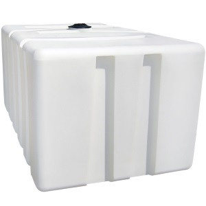 1050Gallon Portable Loaf Tank - White | Norwesco 44936