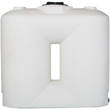 1000 Gallon White Plastic Doorway Tank | Norwesco 44045