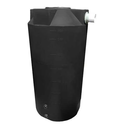 150 Gallon Rainwater Tank - Black | Bushman 30119