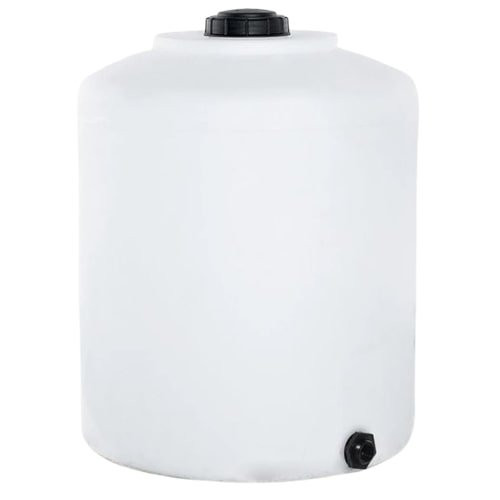 65 Gallon Water Storage Tank - White | Bushman WW-100-GL-NAT