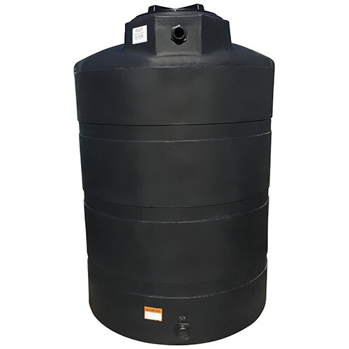 1000 Gallon Water Storage Tank - Black | Norwesco 40892