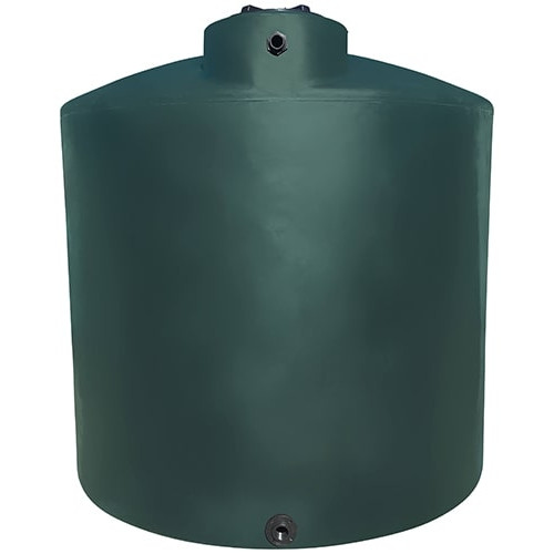 10000 Gallon Water Storage Tank - Green | Norwesco 41379