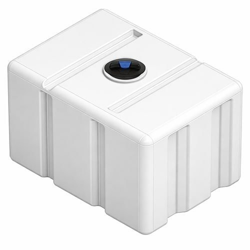 200 Gallon Portable Loaf Tank - White | Norwesco 43612