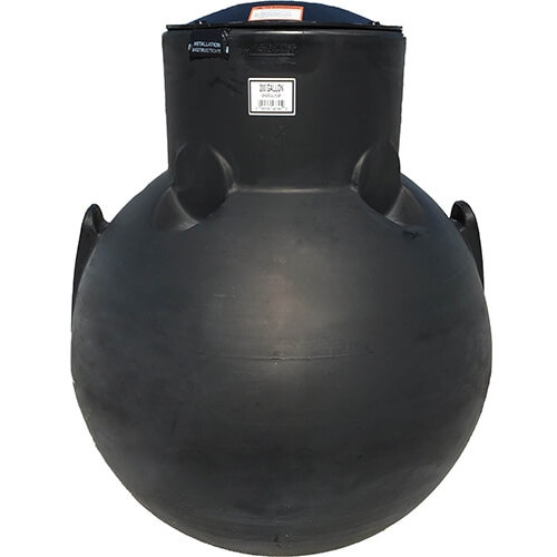 200 Gallon Underground Spherical Pump Tank | Norwesco 43745