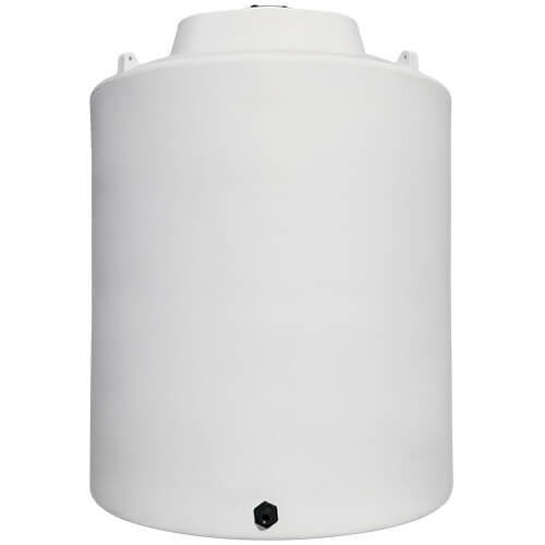 15000 Gallon White Vertical Water Storage Tank | Norwesco 43821