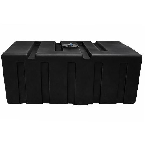 500 Gallon Portable Loaf Tank - Black | Norwesco 43843B
