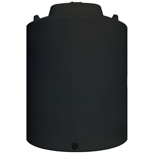 20000 Gallon Black Vertical Storage Tank | Norwesco 44344