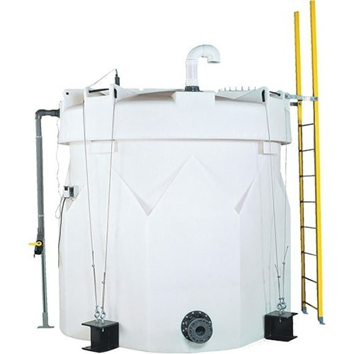 2500 Gallon Captor Double Wall Tank - White | Snyder 5580000N45