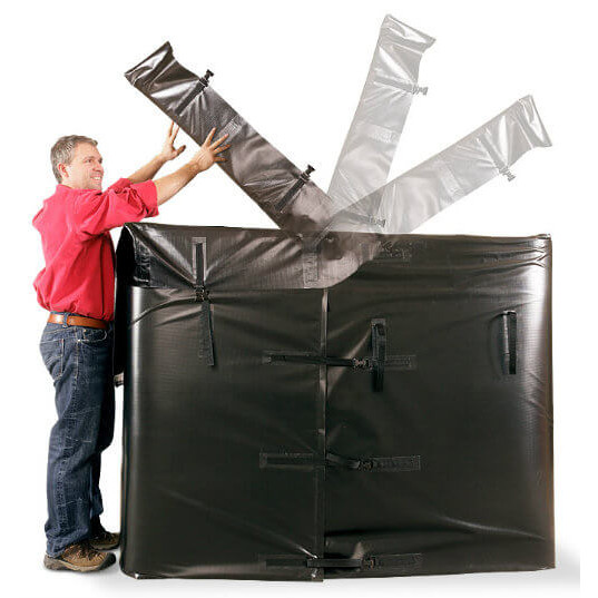 TH330D Powerblanket | 330 Gallon DEF IBC Tote Heater