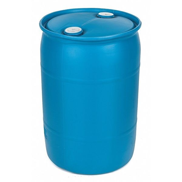 30 Gallon Reconditioned Blue Closed Head Poly Drum