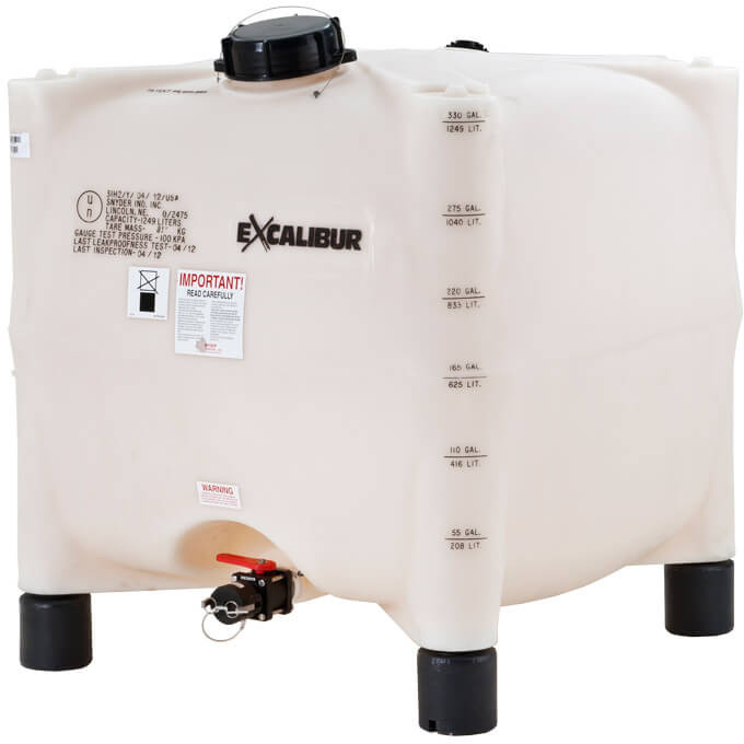 330 Gallon Excalibur IBC Tote Portable Tank | Snyder ...