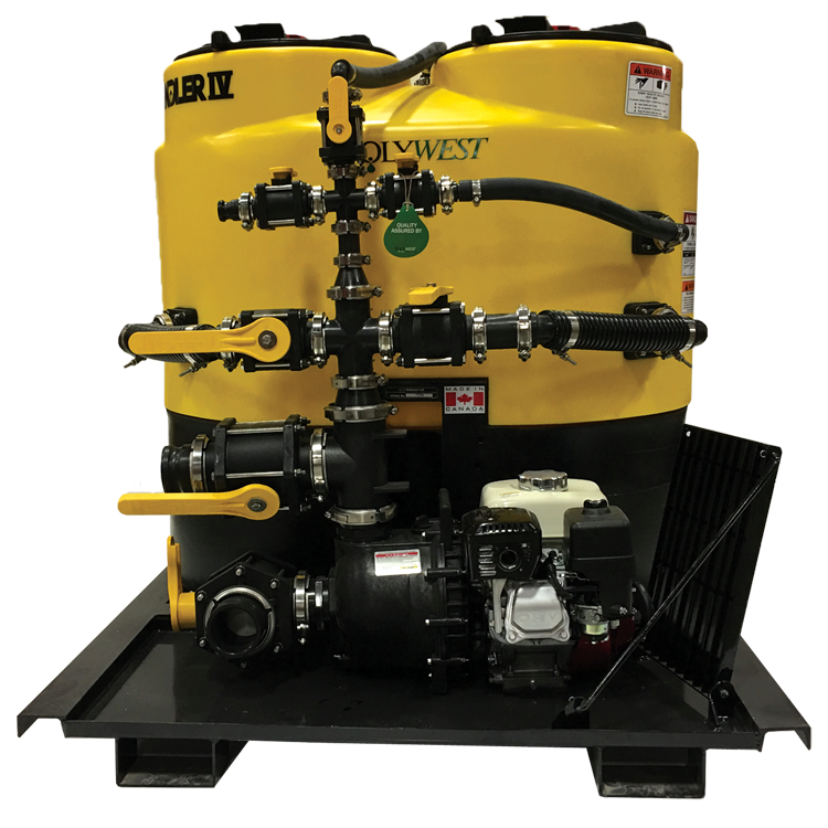 230 Gallon Handler IV Inductor Tank System Norwesco 30872