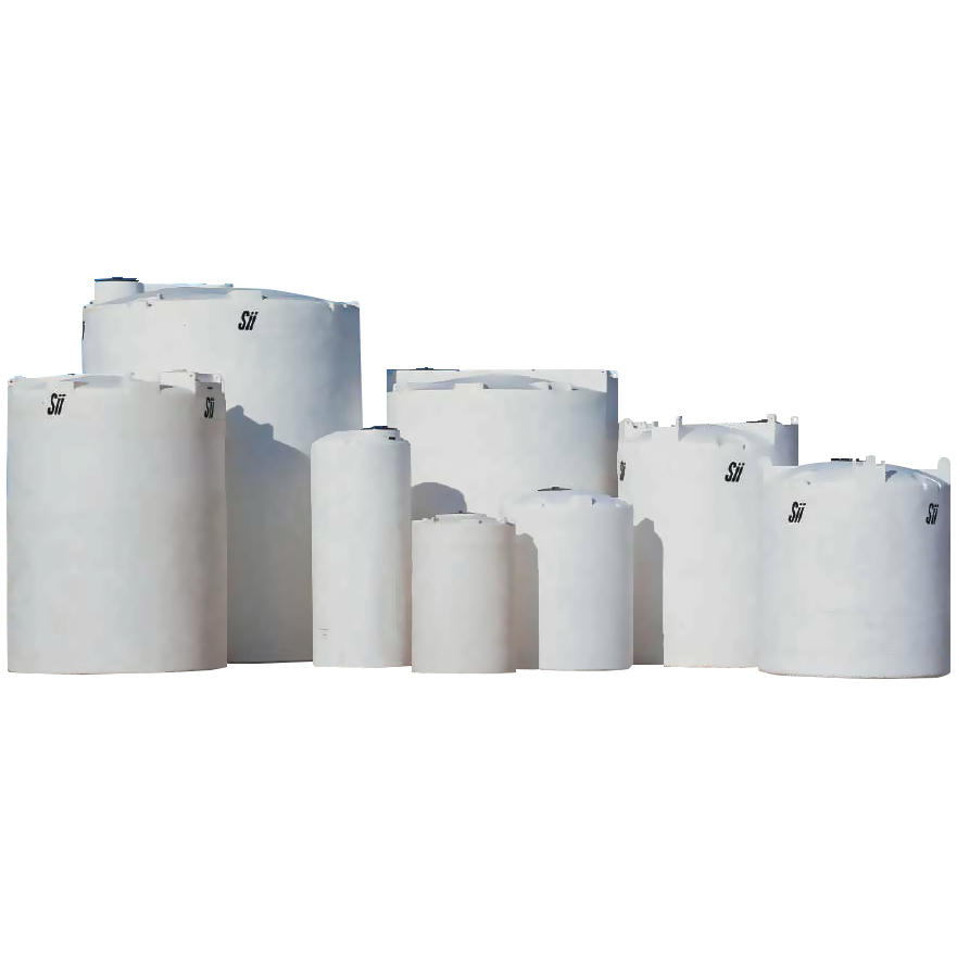 6500 Gallon Vertical Storage Tank Snyder 32425