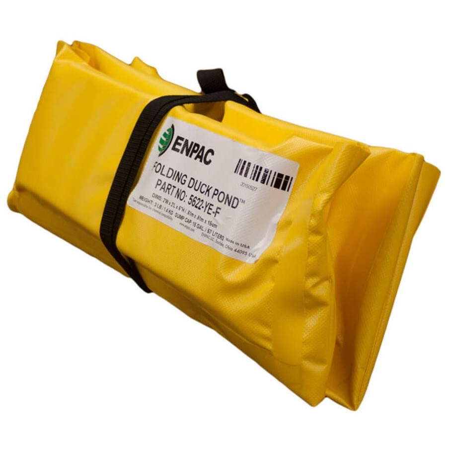5624YEF ENPAC 2' x 4' x 6" Folding Duck Pond Mini Berm